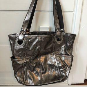Metallic Fossil Purse